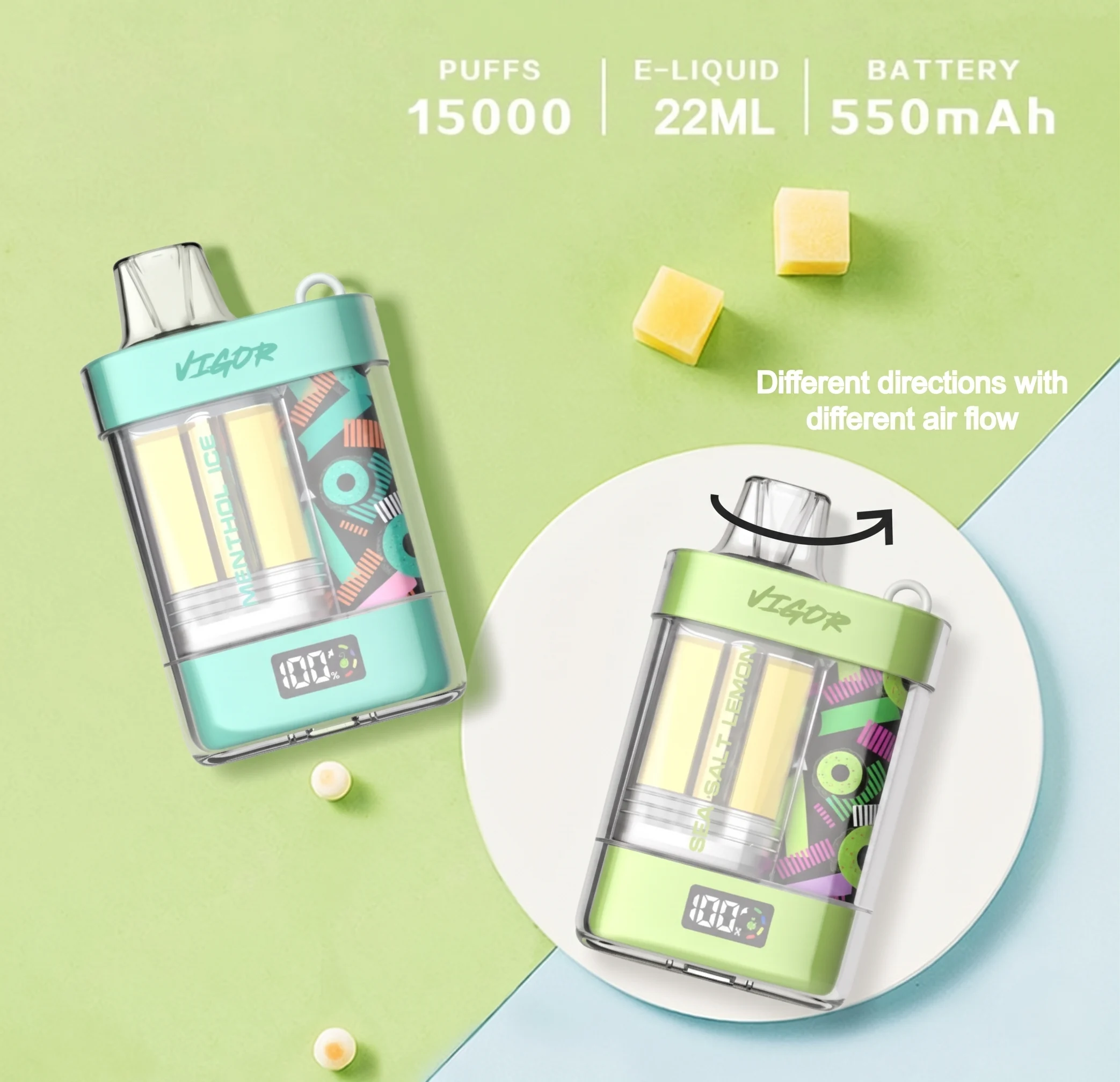 電子タバコ:15000 PUFFS